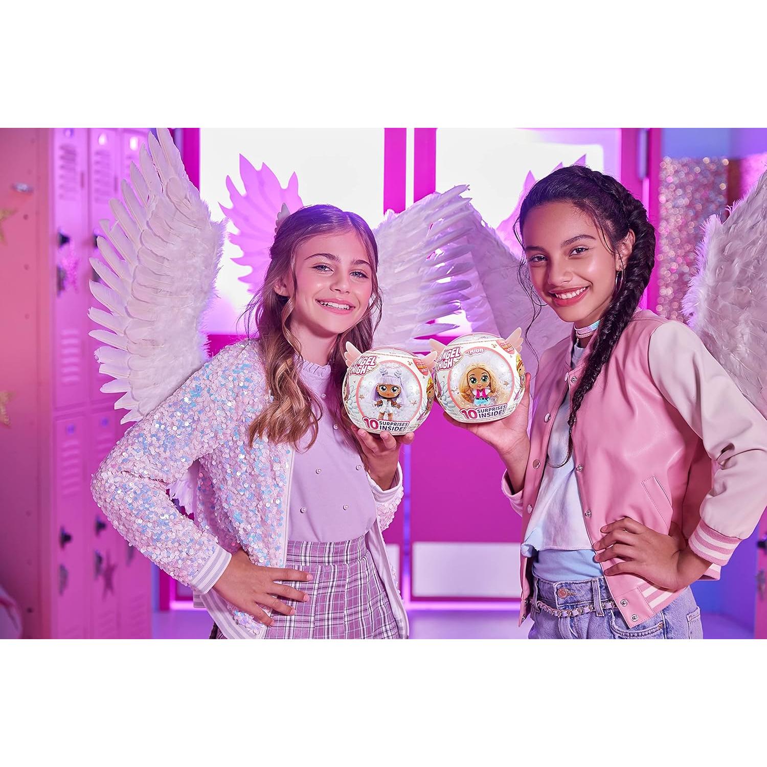 Muñeca Coleccionable ZURU Angel High Cosmo con 10 Accesorios