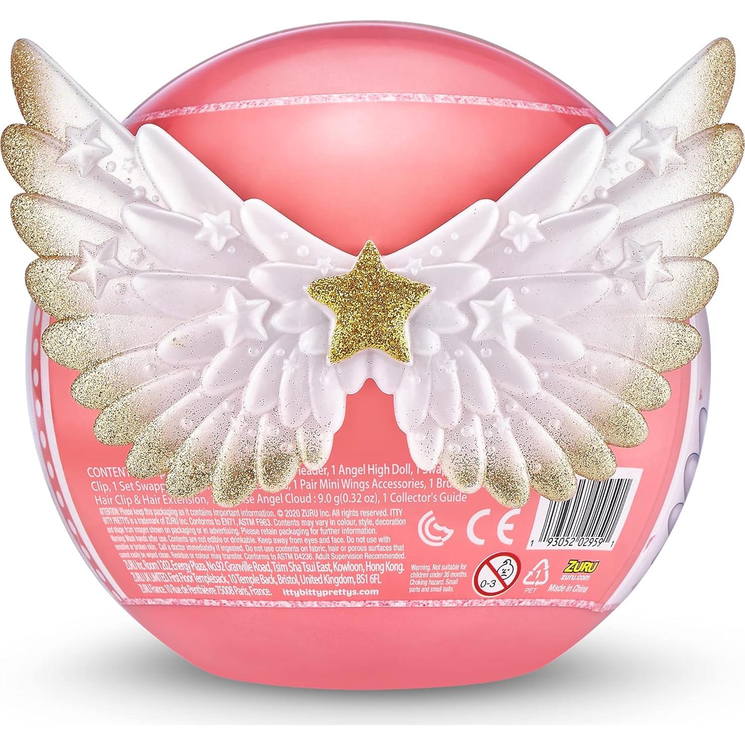 Muñeca Coleccionable ZURU Angel High Cosmo con 10 Accesorios