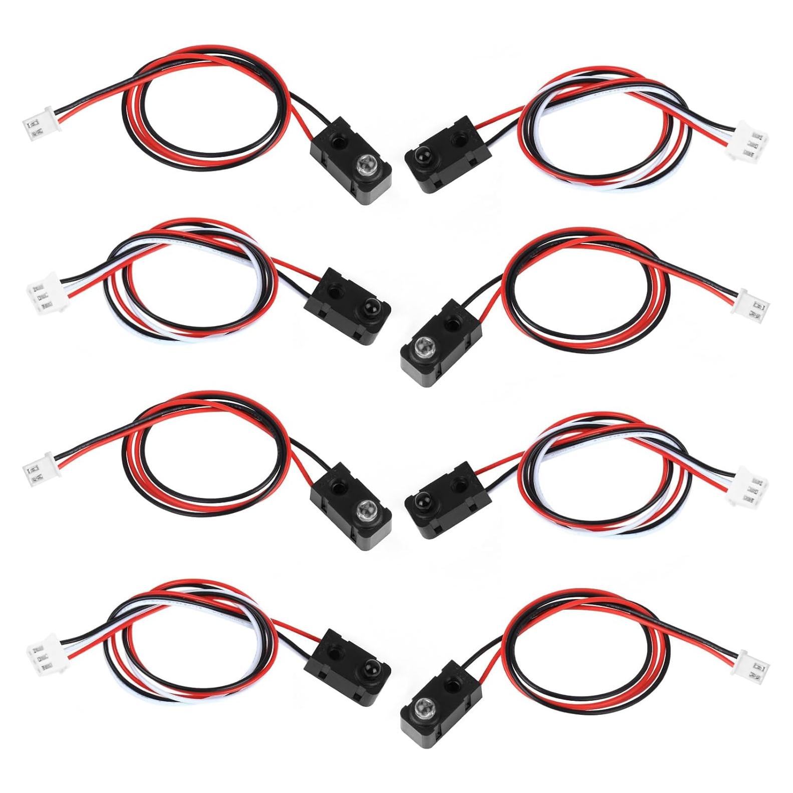 4 Sensores de Haz Infrarrojo Ransanx 5MM para Microcontrolador