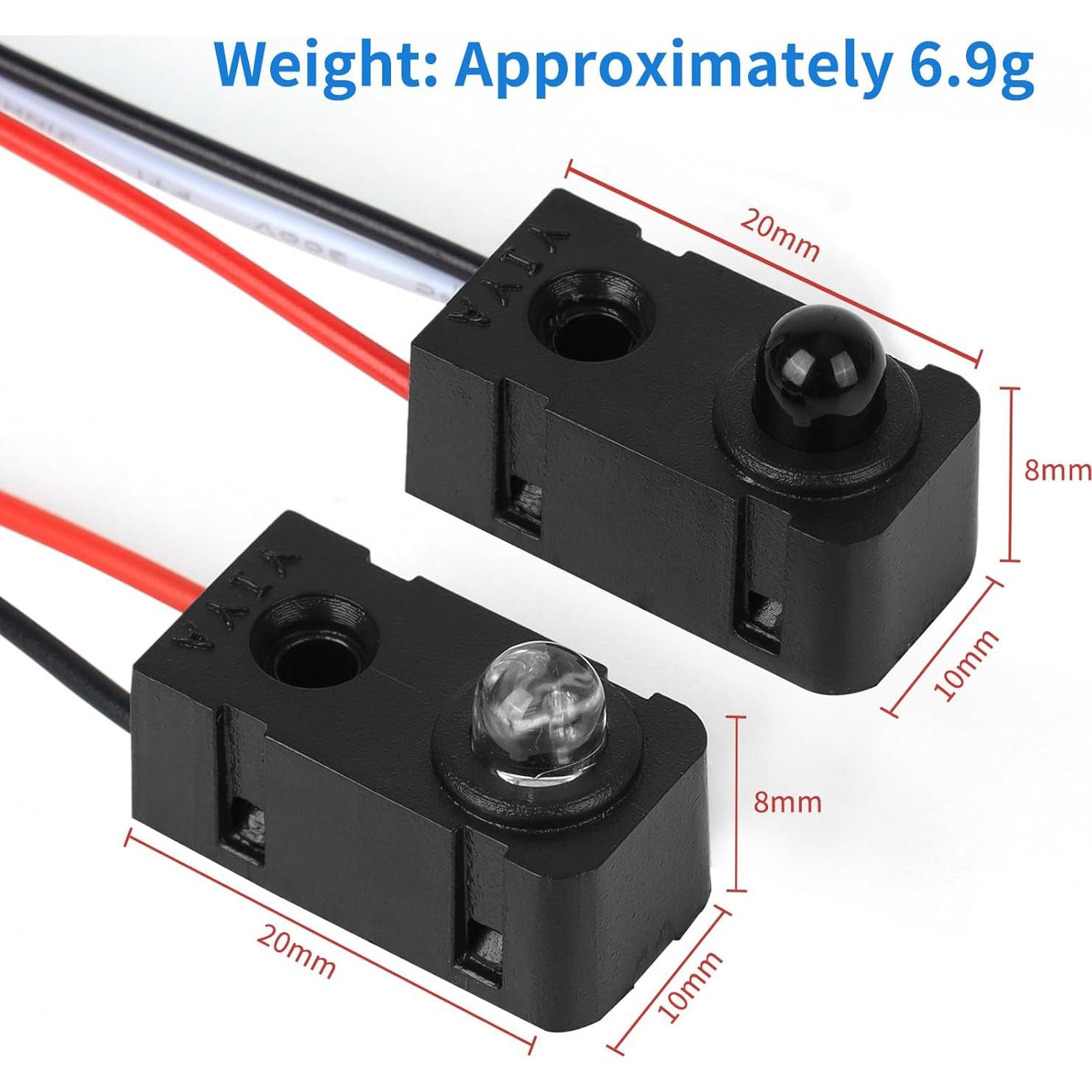4 Sensores de Haz Infrarrojo Ransanx 5MM para Microcontrolador