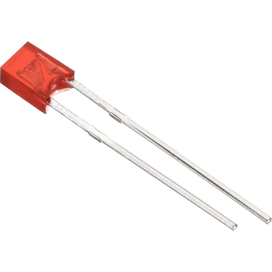 Bombillas LED Rojo PATIKIL 200Pcs 2x3x4mm para Bricolaje