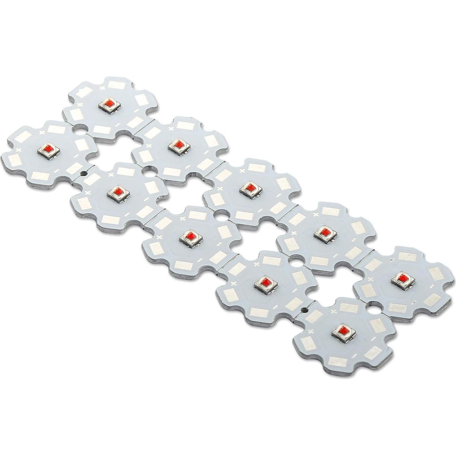 Bombilla LED 3W Rojo FlySky Módulo de Alta Potencia (Paquete de 10)