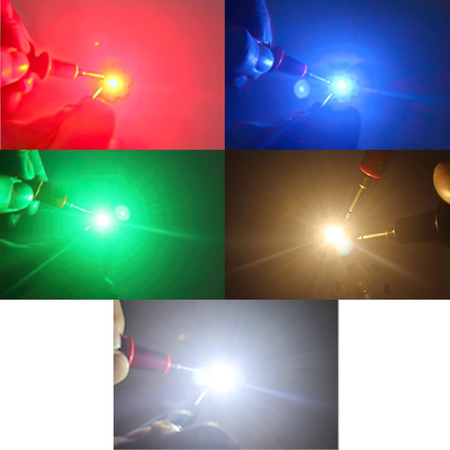 Bombilla LED 3W Rojo FlySky Módulo de Alta Potencia (Paquete de 10)