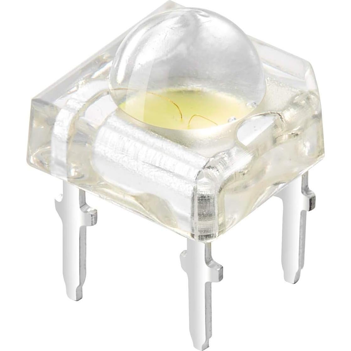 100 LEDs Diodo Emisor Blanco 5mm CHANZON Lente Redonda