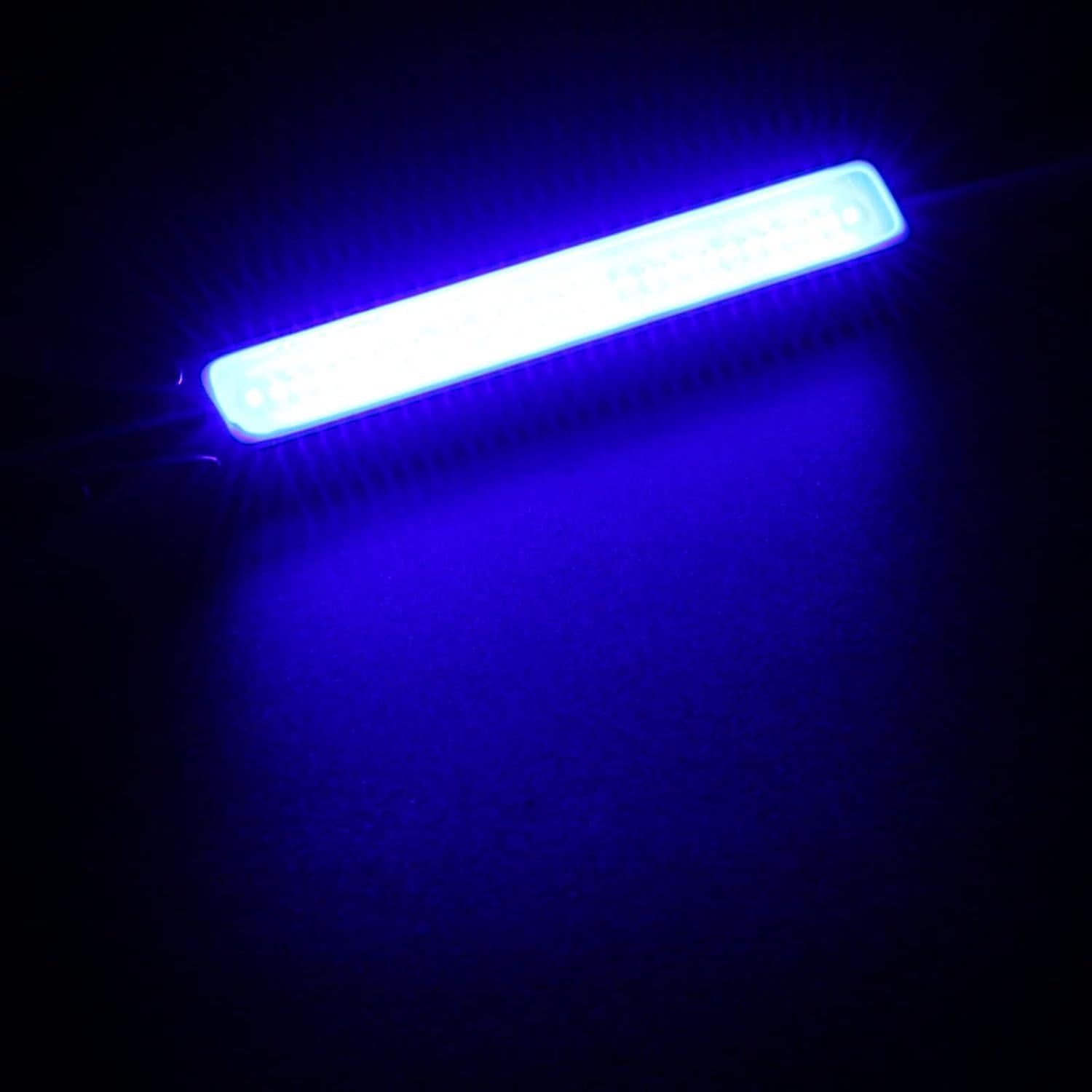 Bombilla LED PATIKIL 3W Azul COB 300LM Paquete de 3