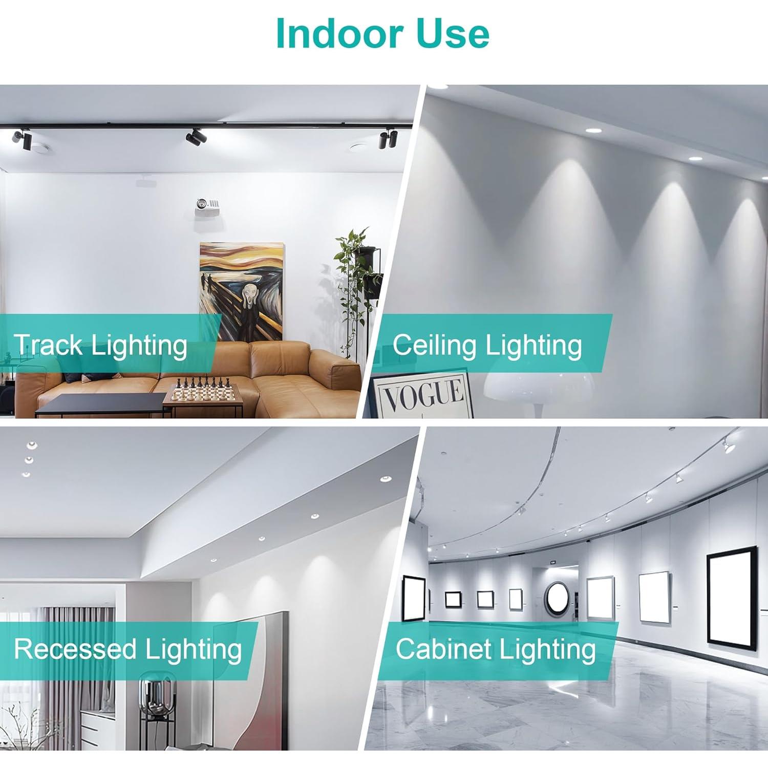 Bombillas LED MR16 Alexpex 5000K Luz Diurna Paquete 10 Unidades