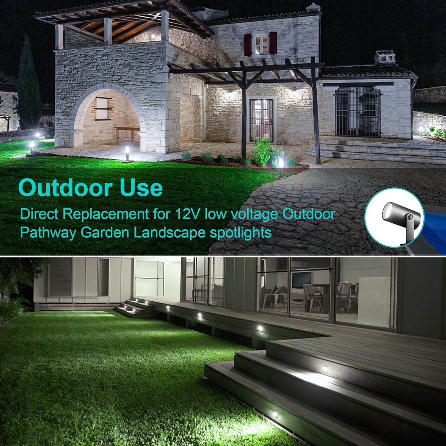 Bombillas LED MR16 Alexpex 5000K Luz Diurna Paquete 10 Unidades