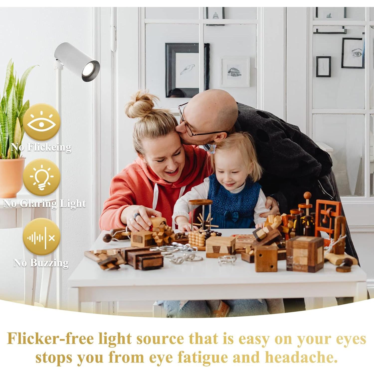 Bombilla LED DiCUNO MR16 regulable 6W 6000K GU5.3 Paquete de 10