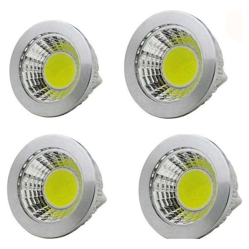 Bombillas LED MR16 JKLcom 3W Blanco Frío 6000K Paquete de 4