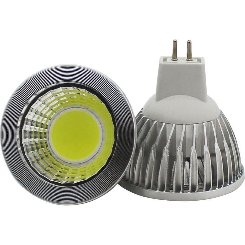 Bombillas LED MR16 JKLcom 3W Blanco Frío 6000K Paquete de 4