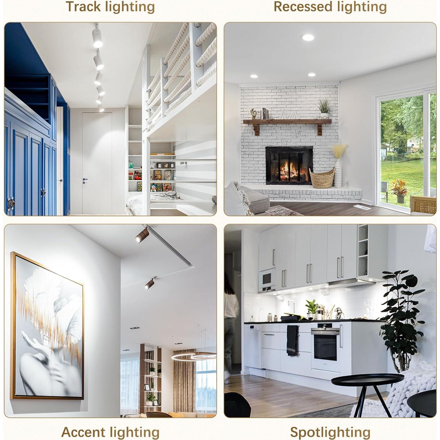 Bombilla LED DiCUNO GU10 Regulable 5W 5000K 450LM Paquete de 6