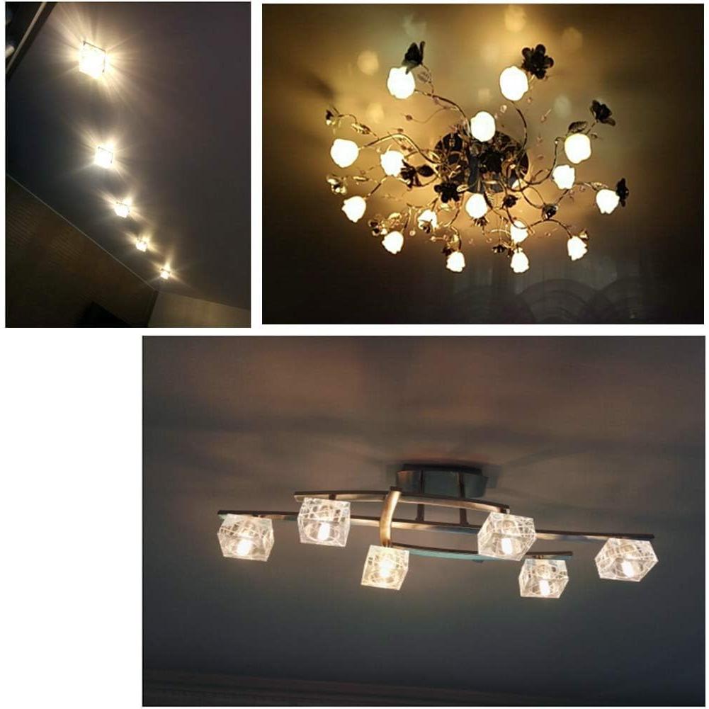 Bombilla LED G9 2W Regulable 6000K Cerámica 6 Pcs