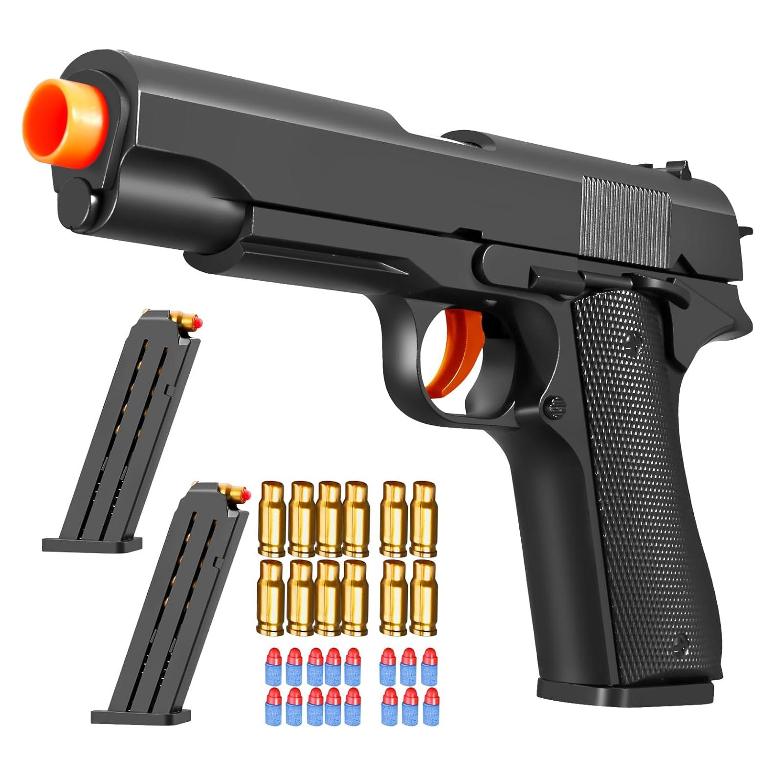 Pistola de Juguete Realista Ukola con Balas de Espuma EVA