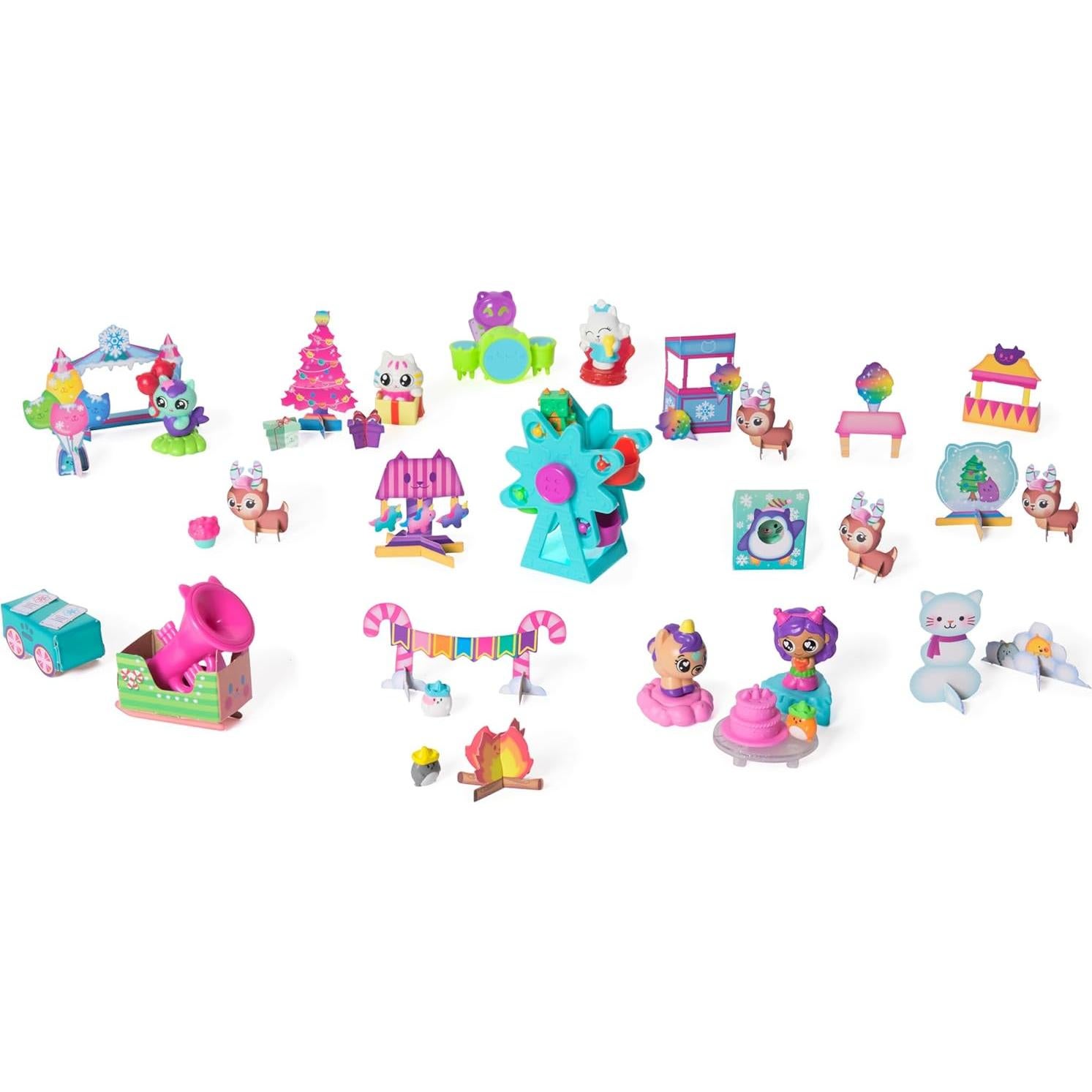 Calendario de Adviento Gabby's Dollhouse 2024 con 24 Juguetes