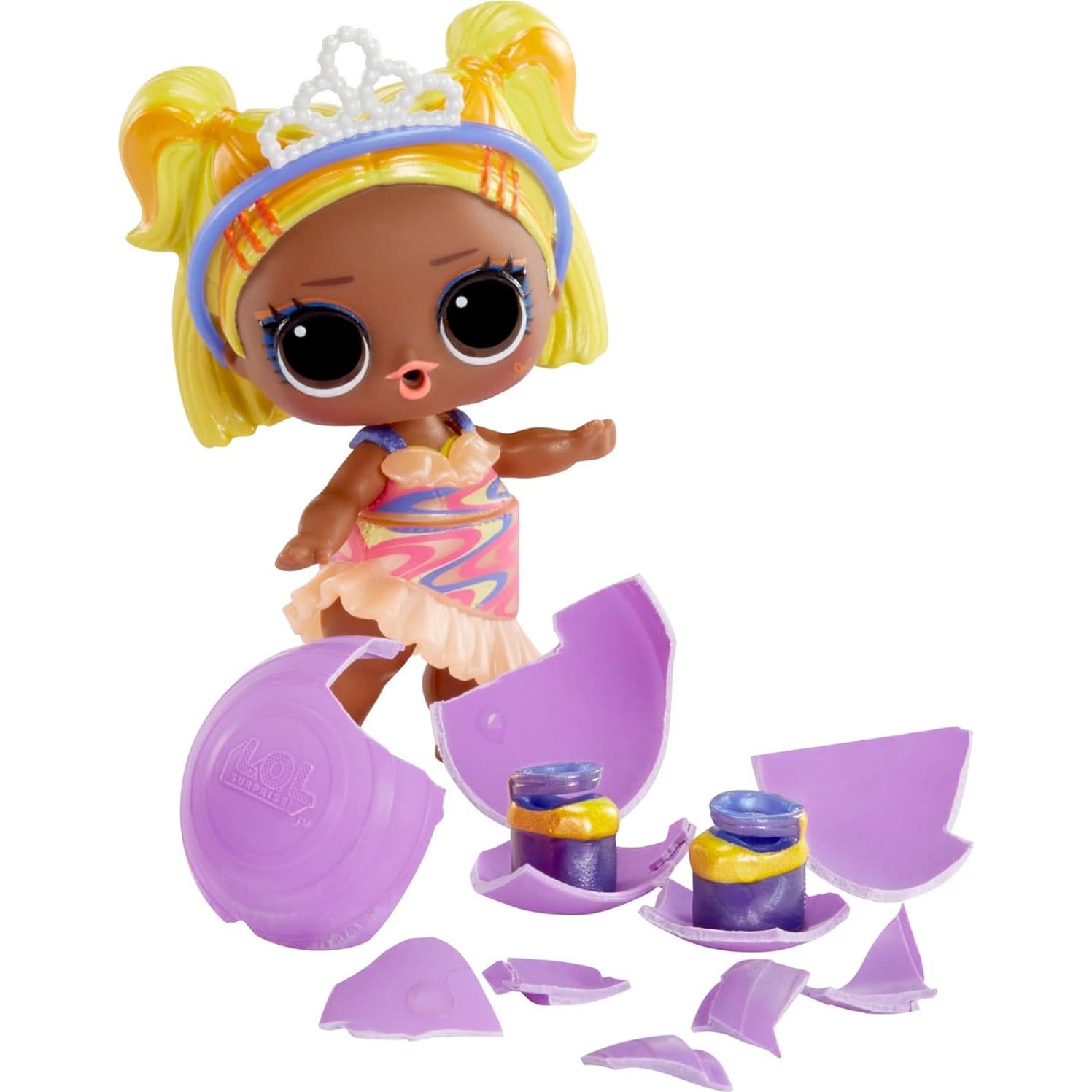 L.O.L. Surprise! Big Surprise Party – 4 Dolls to Collect, + 40 Surprises, 5 Unboxing Experiences, Outfits, Sand, Gel, Shells, Plush, Party Confetti, Girls 4 Years and Up
