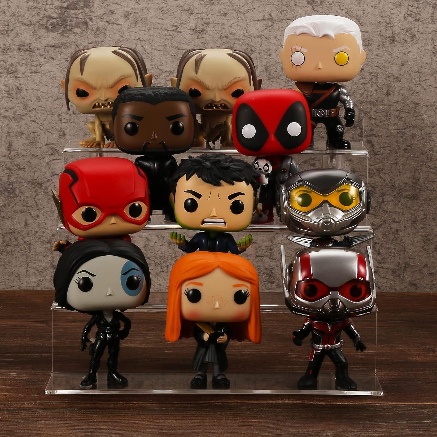 Estante Acrílico 4 Niveles para Perfumes y Funko POP