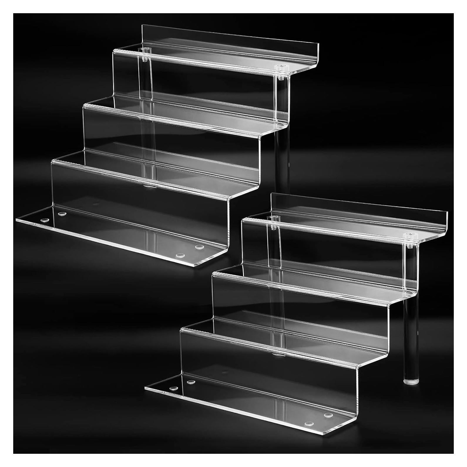 Estante Acrílico Bigantss 4 Niveles para Perfumes 2 Pcs