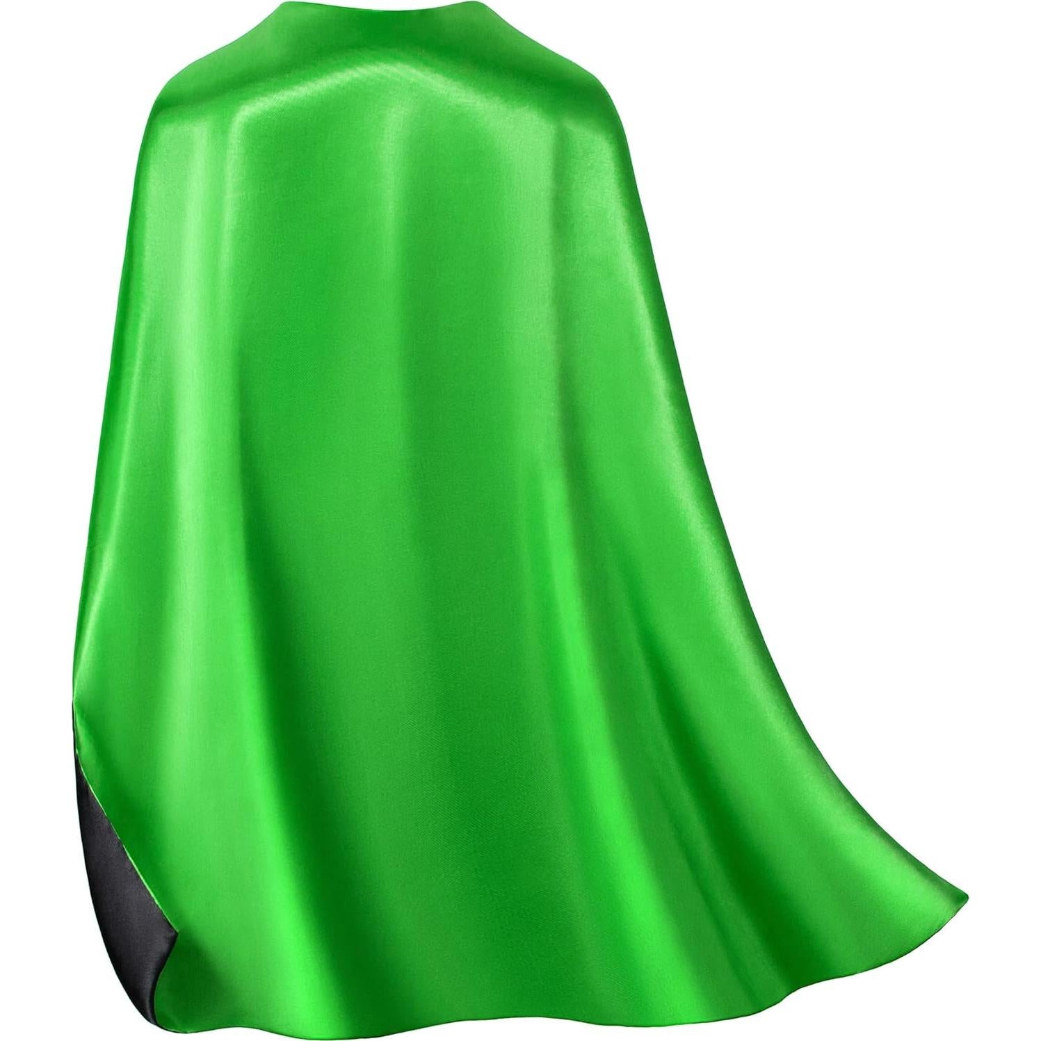 Capa y Máscara de Superhéroe Doble Cara Bosvin para Niños