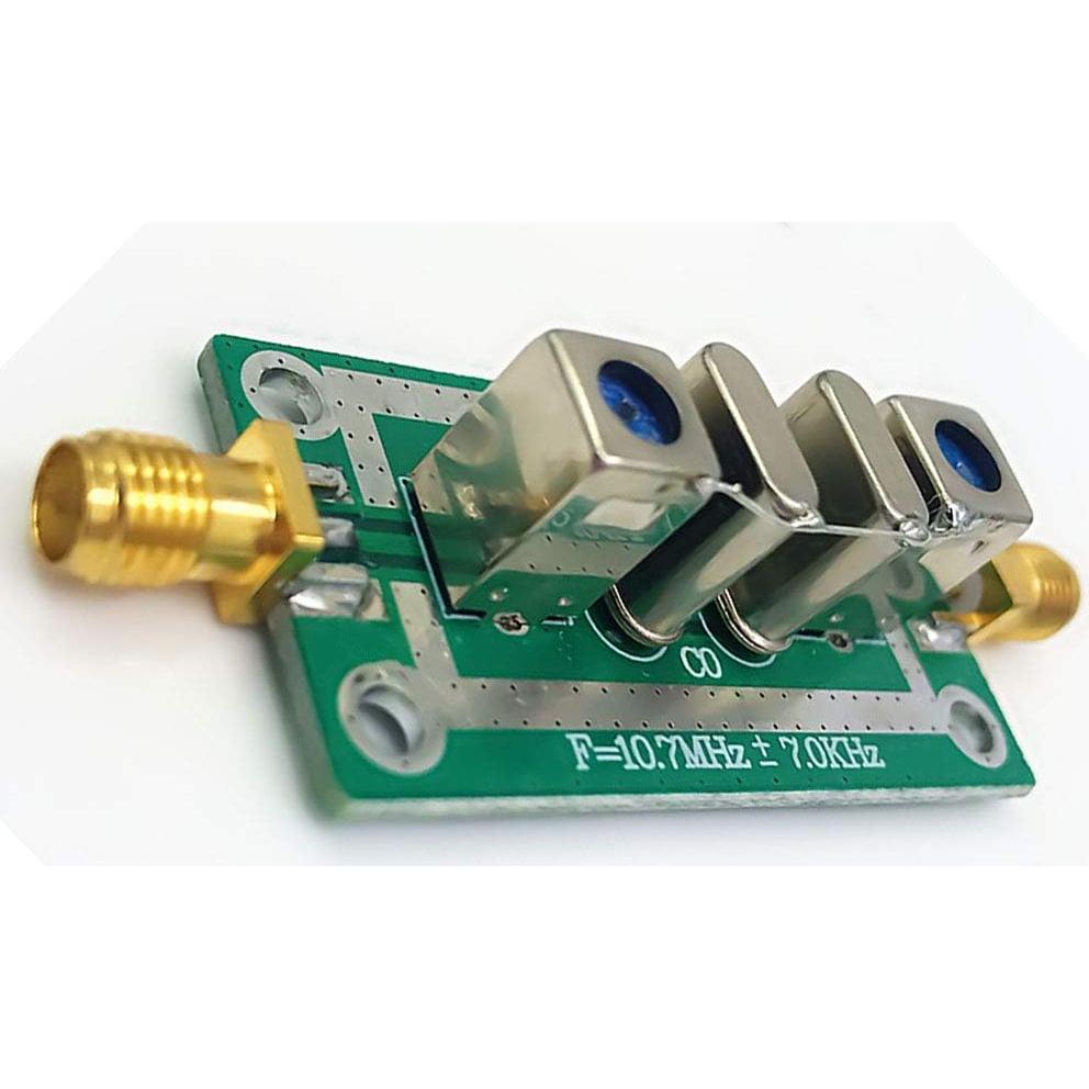 Filtro de paso de banda Taidacent 10.7MHz ±7KHz 24x47mm