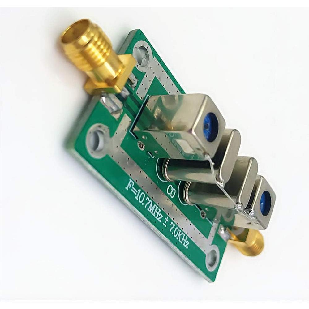 Filtro de paso de banda Taidacent 10.7MHz ±7KHz 24x47mm
