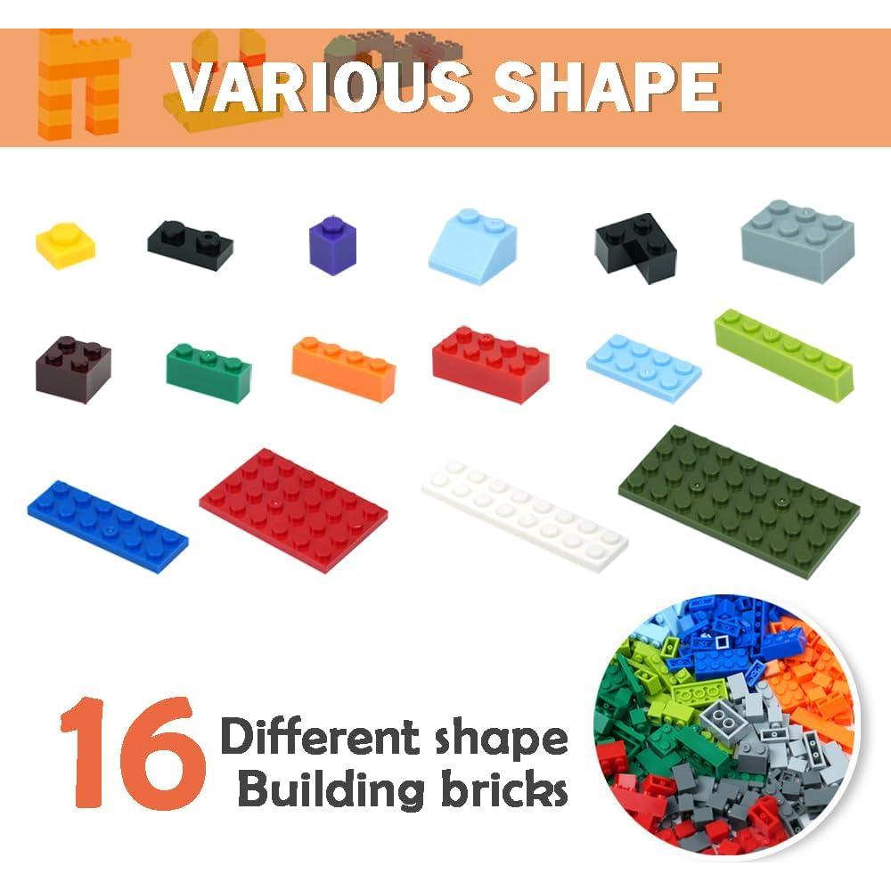 Set de 300 Ladrillos de Construcción MALEKO Multicolor