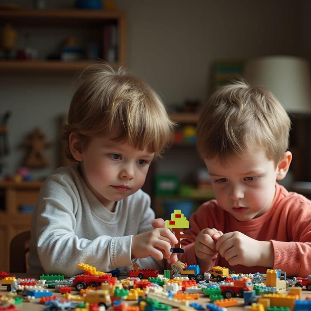 Set de 300 Ladrillos de Construcción MALEKO Multicolor