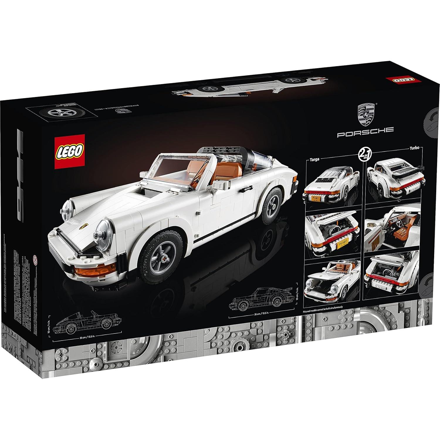 LEGO Porsche 911 10295 Set Construcción 2 en 1 para Adultos