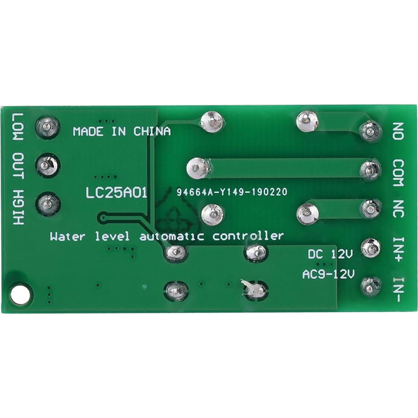 Controlador de Nivel de Agua YWBL-WH LC25A01 12-15V 10A