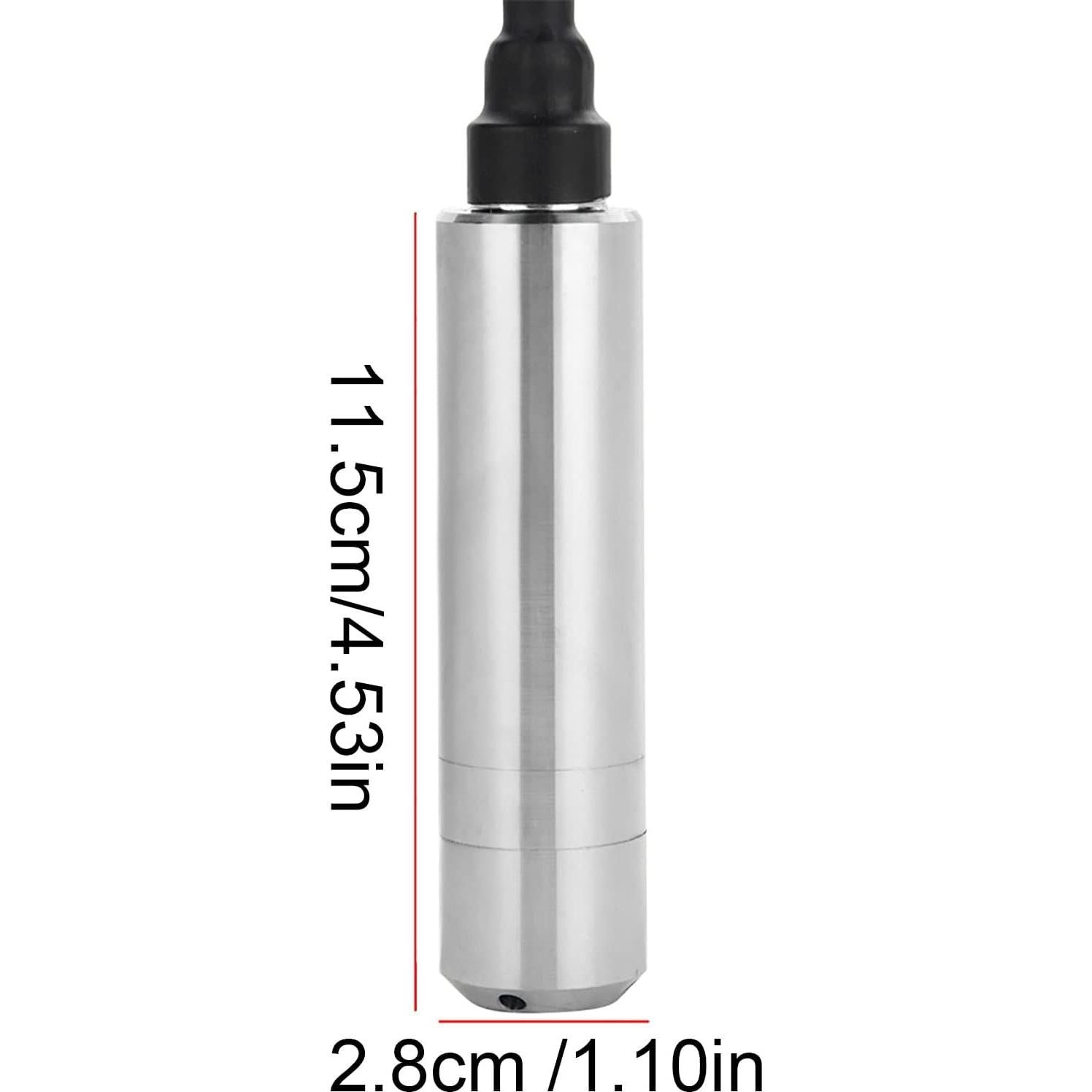 Sensor de Nivel de Agua DC24V Respicefinem 0-5m 4-20mA