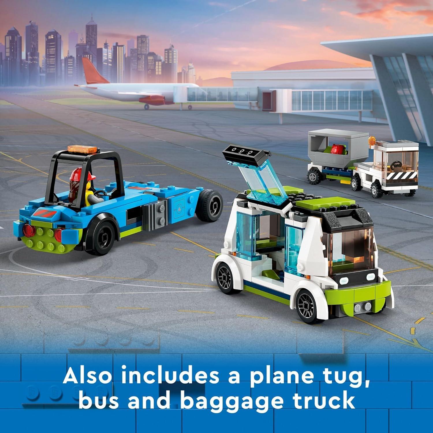 Avión de Pasajeros LEGO City 60367 - Juguete de Construcción