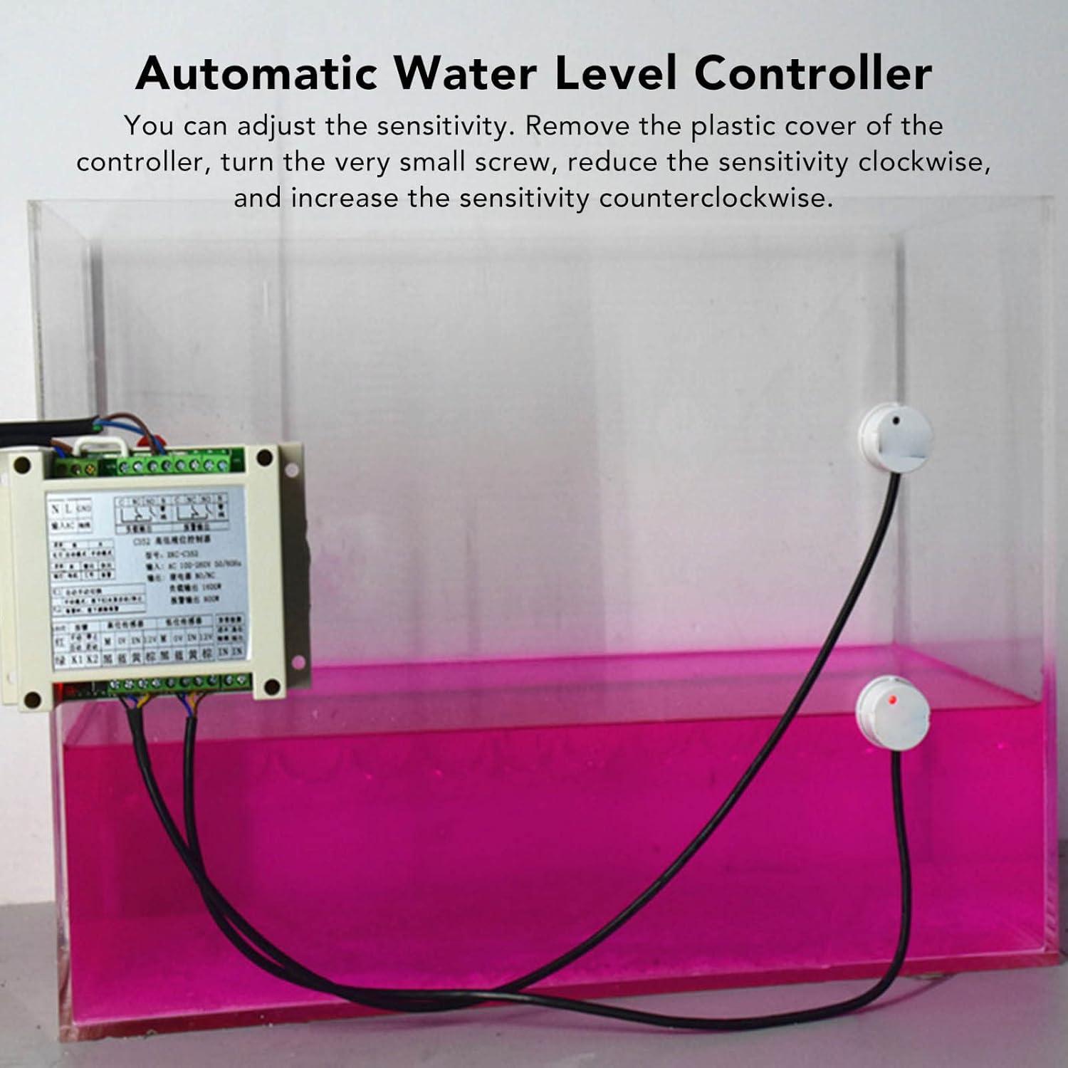 Controlador de Nivel de Agua Topyond, Sensibilidad Ajustable AC100-260V