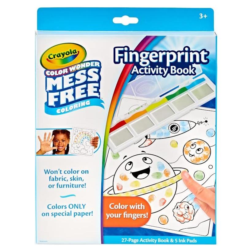 Conjunto de Pintura con Tinta Crayola Color Wonder 5 Colores