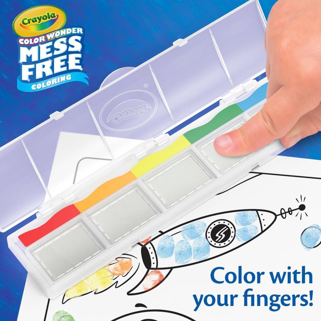 Conjunto de Pintura con Tinta Crayola Color Wonder 5 Colores