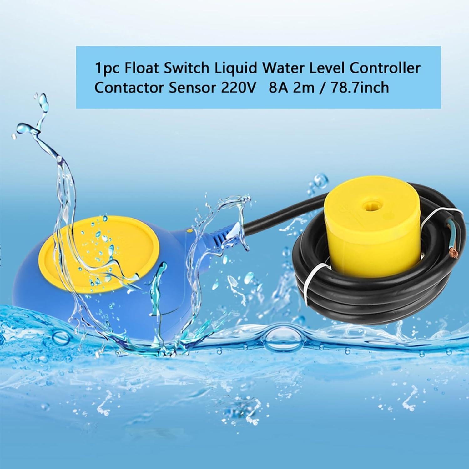 Sensor de Nivel de Agua Líquido Walfront 220V 16A 2m