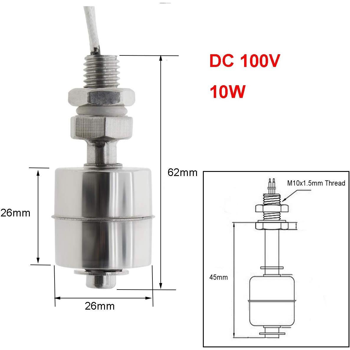 Sensor de Nivel de Agua YXQ Acero Inoxidable 45mm 3Pcs