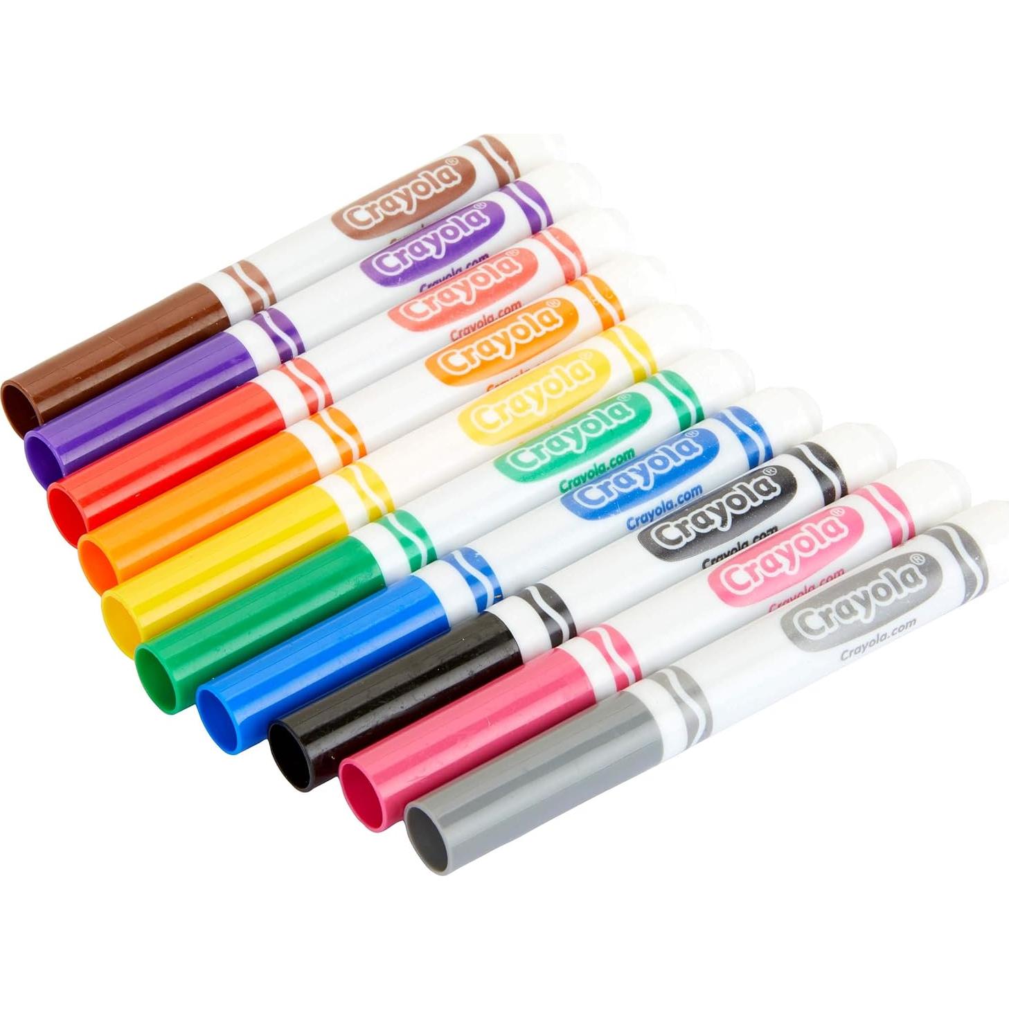 Marcadores Crayola a Granel 120 Piezas para Colorear