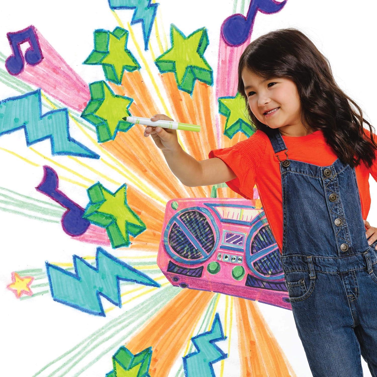 Marcadores Crayola a Granel 120 Piezas para Colorear