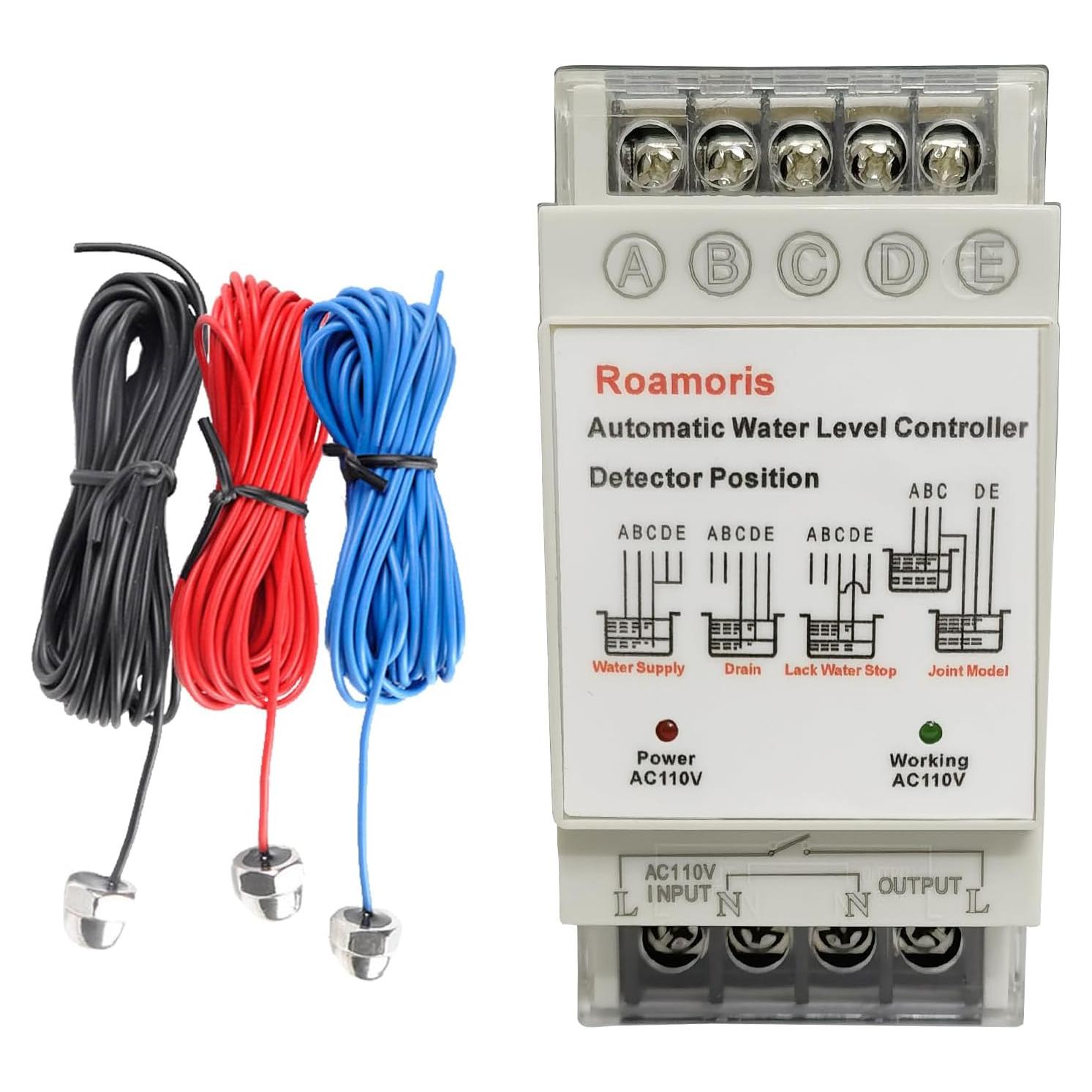 Controlador Automático de Nivel de Agua Roamoris NC01 110V