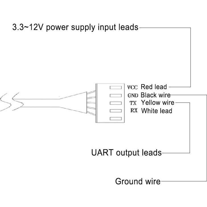 Sensor de Nivel de Líquido Ultrasonido Garosa XKC-DS1603L