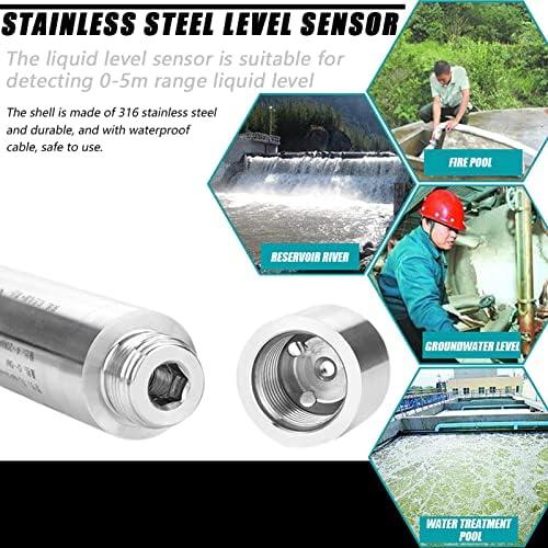 Sensor de Nivel de Agua TL231 Walfront 0-5m Acero Inoxidable