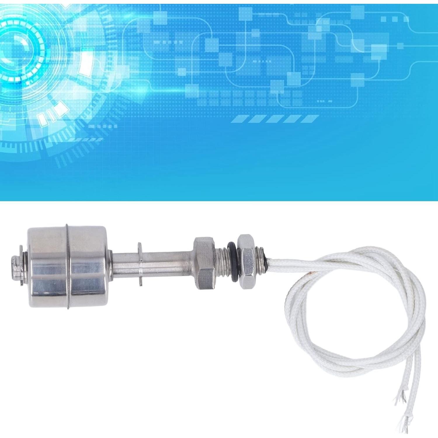 Interruptor de Flotador de Nivel Kadimendium 10mm Acero Inoxidable 0-220V