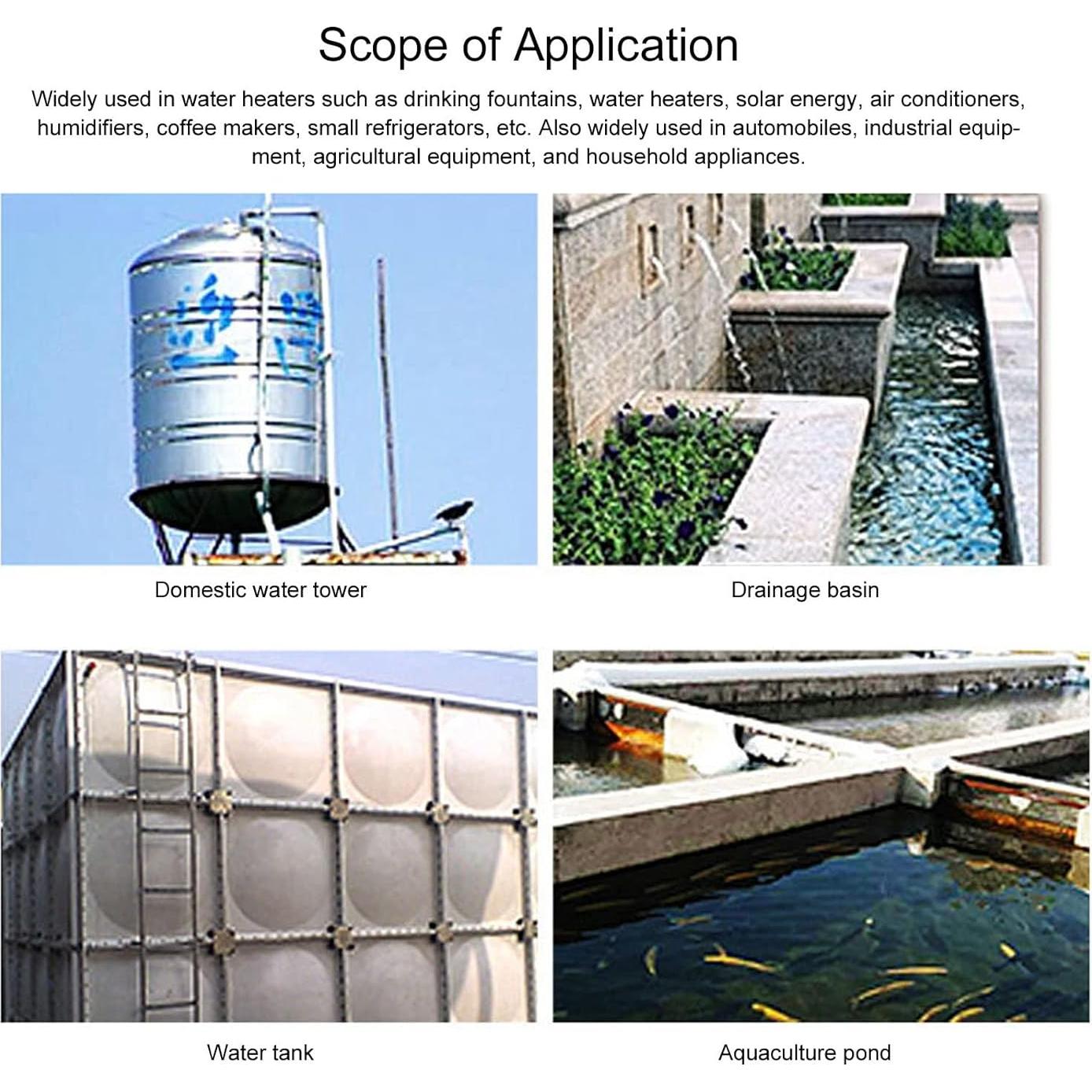 Interruptor de Nivel de Líquido FTVOGUE 10mm Acero Inoxidable 0-220V