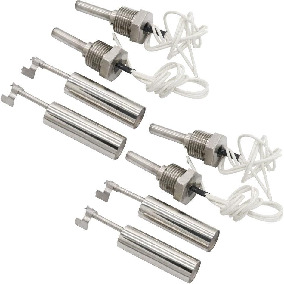 4 Interruptores de Flotador de Acero Inoxidable TEAMWILL