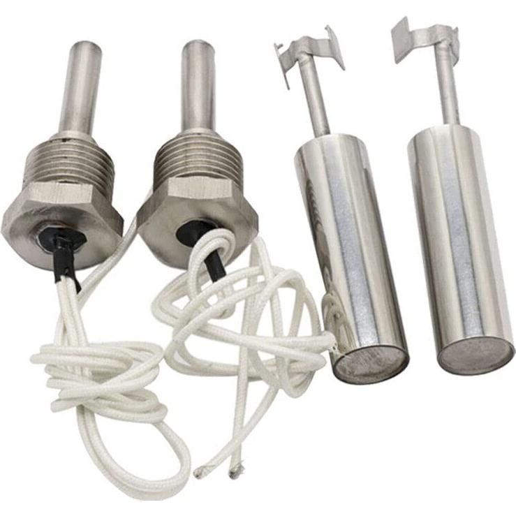 4 Interruptores de Flotador de Acero Inoxidable TEAMWILL