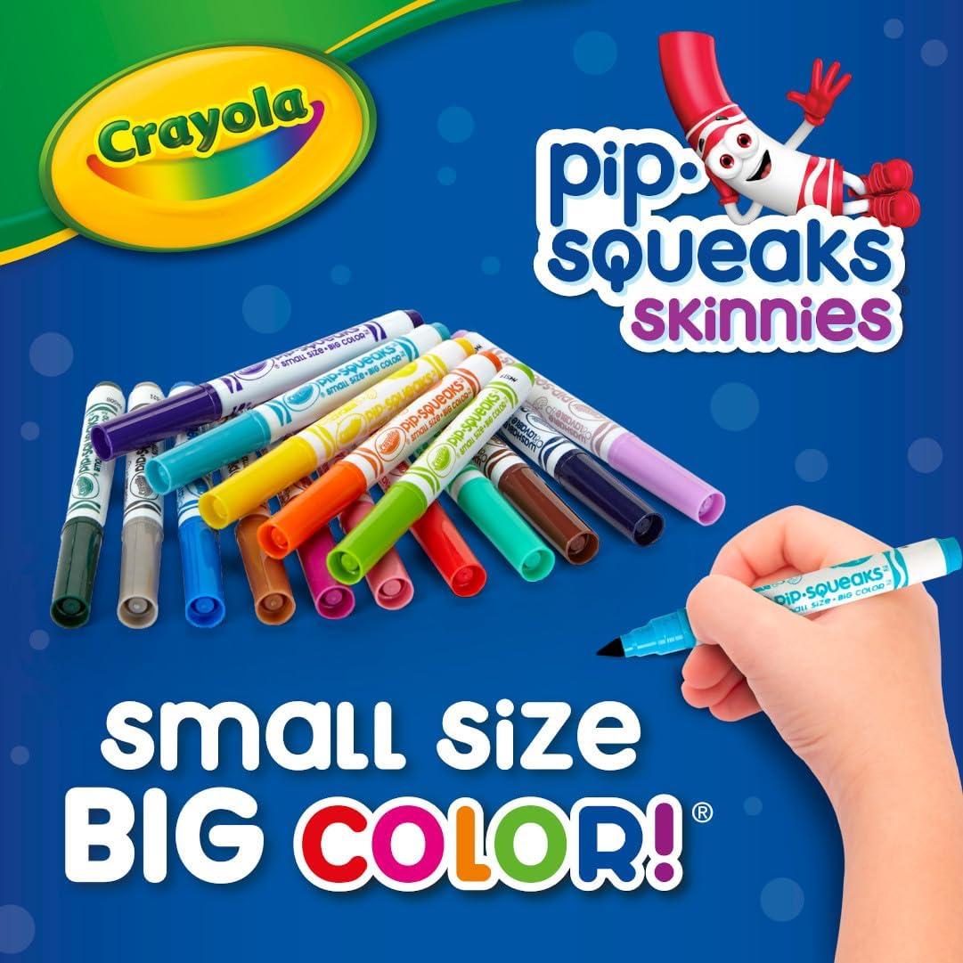 Marcadores Lavables Crayola Pip Squeaks 16 Colores para Niños
