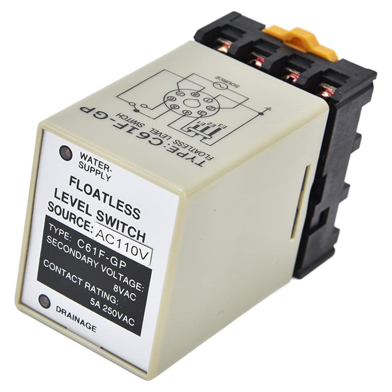 Relé de Nivel Sin Flotador Marhynchus AC110V 50/60Hz