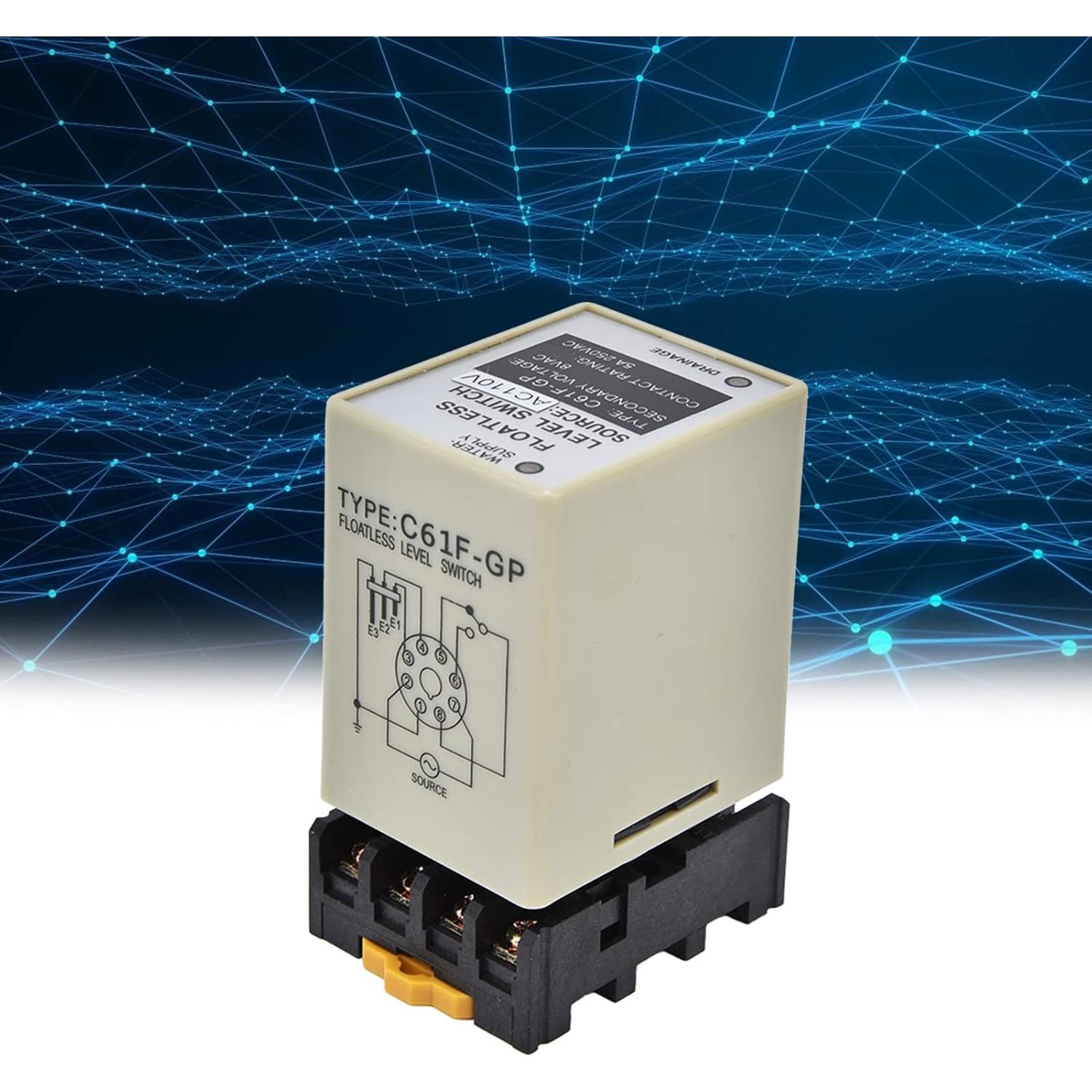 Relé de Nivel Sin Flotador Marhynchus AC110V 50/60Hz