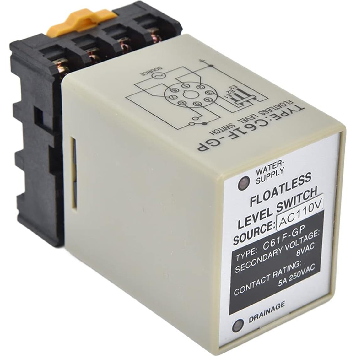 Relé de Nivel Sin Flotador Marhynchus AC110V 50/60Hz