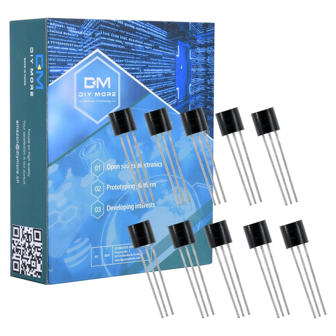 Sensor de Temperatura Digital DS18B20 Diymore 10 Piezas