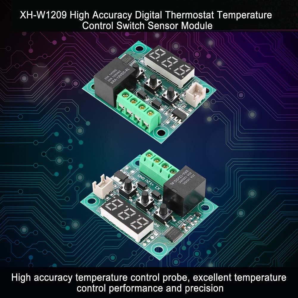 Controlador de Temperatura Digital AITRIP W1209 12V 3PCS -50 a 110°C